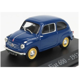 EDICOLA FIAT 600 1957 - BLUE 1/43