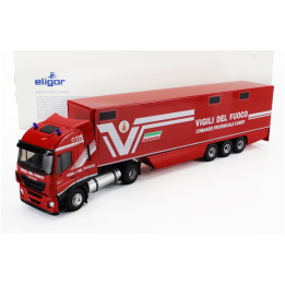 ELIGOR IVECO FIAT STRALIS 480e6 EURO 6 TRUCK FIRE ENGINE 2018 - RED W