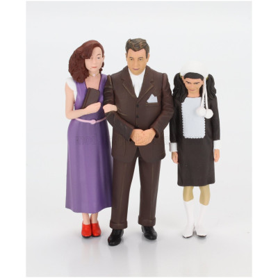 INFINITE STATUE FIGURES SET 3X FAMIGLIA FANTOZZI - RAGIONIERE UGO FAN
