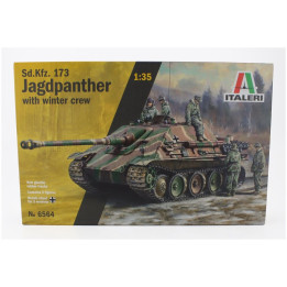 ITALERI TANK SD.KFZ. 173 JAGDPANTHER WITH WINTER CREW MILITARY 1945 1