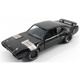 JADA PLYMOUTH DOM'S GTX COUPE 1971 - FAST & FURIOUS 8 2017 - BLACK S