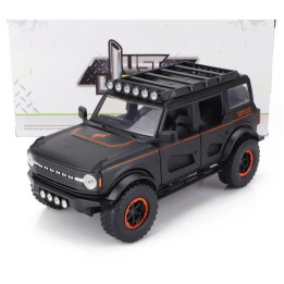 JADA FORD USA BRONCO 2021 - MATT BLACK ORANGE 1/24