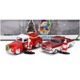 JADA FORD USA SET HOLIDAY RIDES 2022 - PICK-UP 1941 WITH CHEVROLET BE