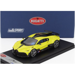 LOOKSMART BUGATTI DIVO 2020 - YELLOW JAUNE SAFRE GLOSSY BLACK 1/43