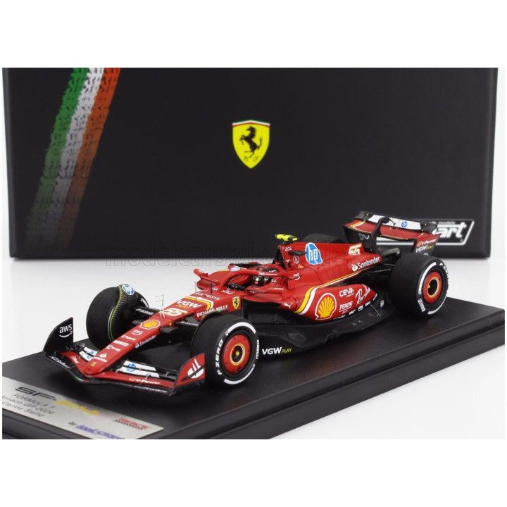 LOOKSMART FERRARI F1  SF-24 TEAM SCUDERIA FERRARI N 55 3rd MONACO GP 