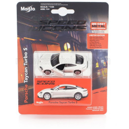 MAISTO PORSCHE TAYCAN TURBO S 2019 - WHITE 1/64