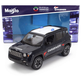 MAISTO JEEP RENEGADE CARABINIERI 2017 - BLUE 1/24