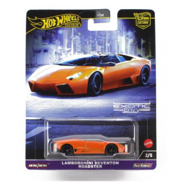 MATTEL HOT WHEELS LAMBORGHINI REVENTON ROADSTER SPIDER 2009 - ORANGE 