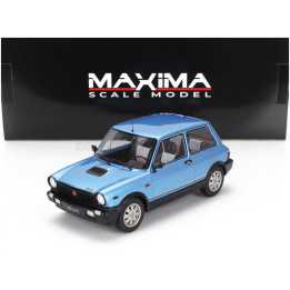 MAXIMA AUTOBIANCHI A112 ABARTH VII-SERIES 1984 - LIGHT BLUE MET 1/18