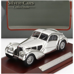 EDICOLA BUGATTI 57SC COUPE ATLANTIC 1938 - CHROME 1/43