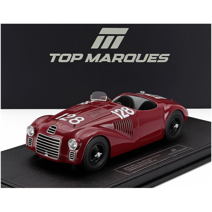 TOPMARQUES FERRARI 125S SPIDER N 128 CIRCUITO DI PIACENZA 1947 FRANCO