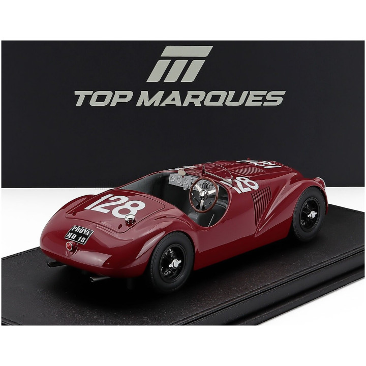 TOPMARQUES FERRARI 125S SPIDER N 128 CIRCUITO DI PIACENZA 1947 FRANCO
