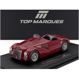 TOPMARQUES FERRARI 125S SPIDER STREET VERSION 1947 - ROSSO CORSA - RE