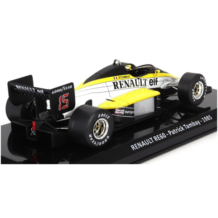 EDICOLA RENAULT F1  RE60 N 15 SEASON 1985 PATRICK TAMBAY - BLISTER BO