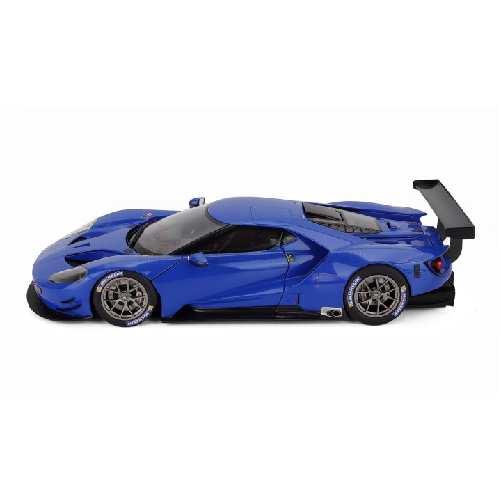 AUTOART FORD USA GT LE MANS PLAIN BODY VERSION 2019 - BLUE 1/18