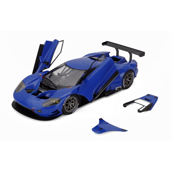 AUTOART FORD USA GT LE MANS PLAIN BODY VERSION 2019 - BLUE 1/18