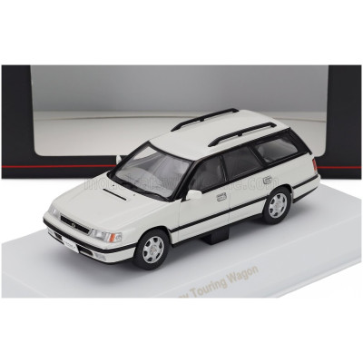 KYOSHO SUBARU LEGACY TOURING SW STATION WAGON GT 2001 - WHITE MET PEARL 1/43