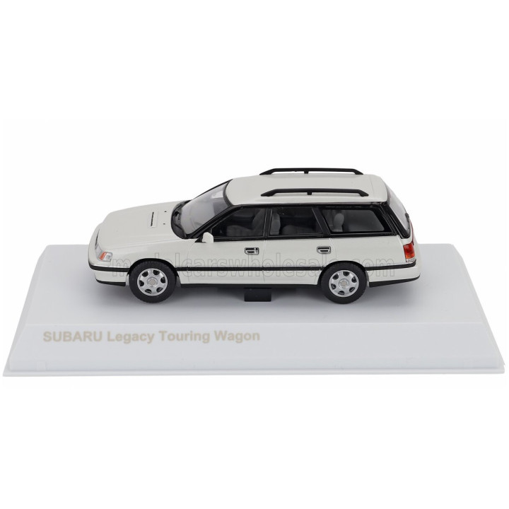 KYOSHO SUBARU LEGACY TOURING SW STATION WAGON GT 2001 - WHITE MET PEARL 1/43