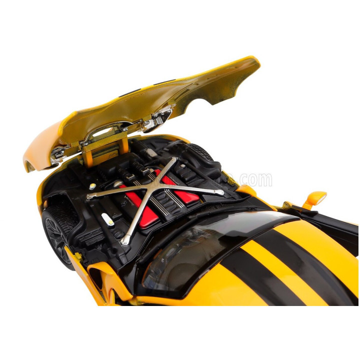 MAISTO DODGE VIPER GTS SRT COUPE 2013 - YELLOW BLACK 1/18