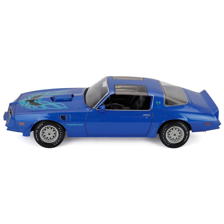 MAISTO PONTIAC FIREBIRD TRANS AM 1978 - BLUE 1/18