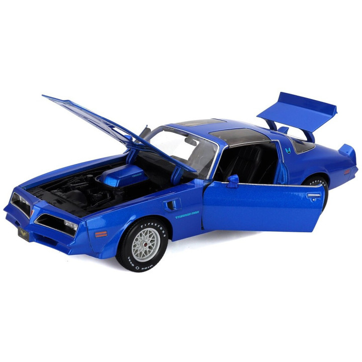 MAISTO PONTIAC FIREBIRD TRANS AM 1978 - BLUE 1/18