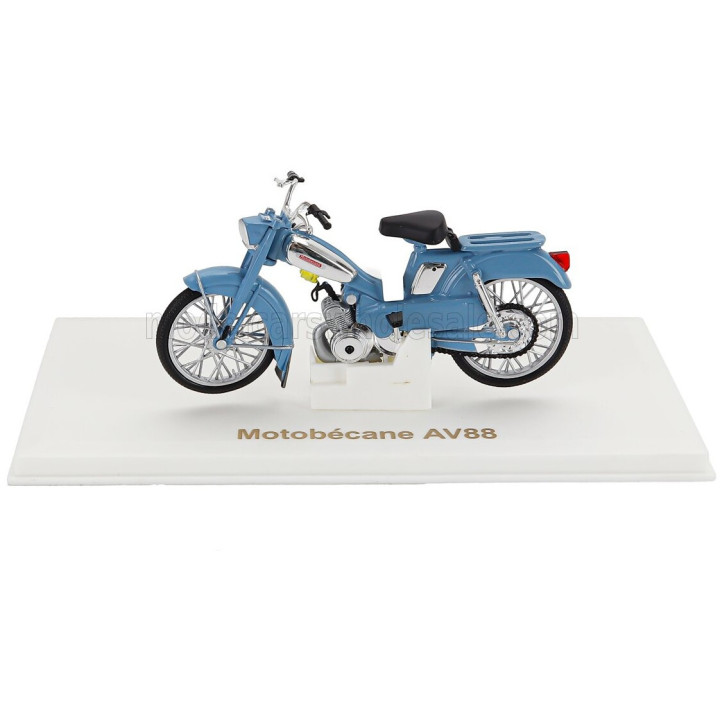NOREV MOTOBECANE AV88 1976 - LIGHT BLUE 1/18