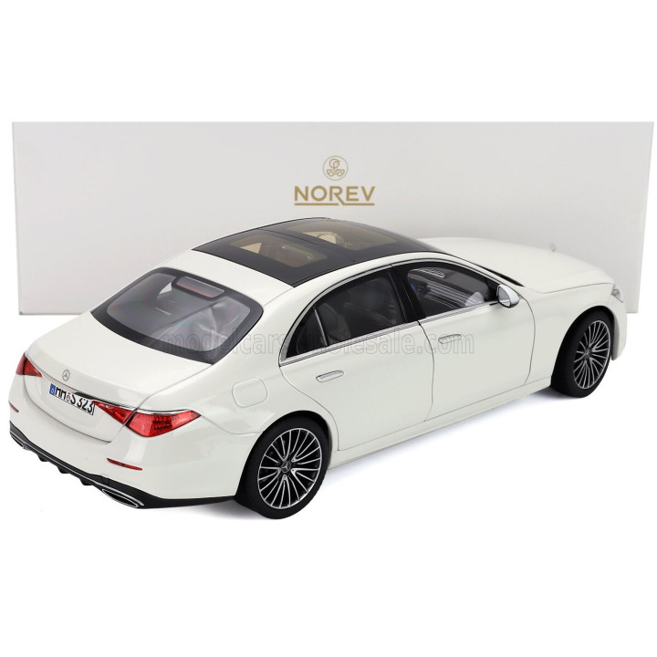 NOREV MERCEDES BENZ S-CLASS AMG LINE 2021 - WHITE 1/18