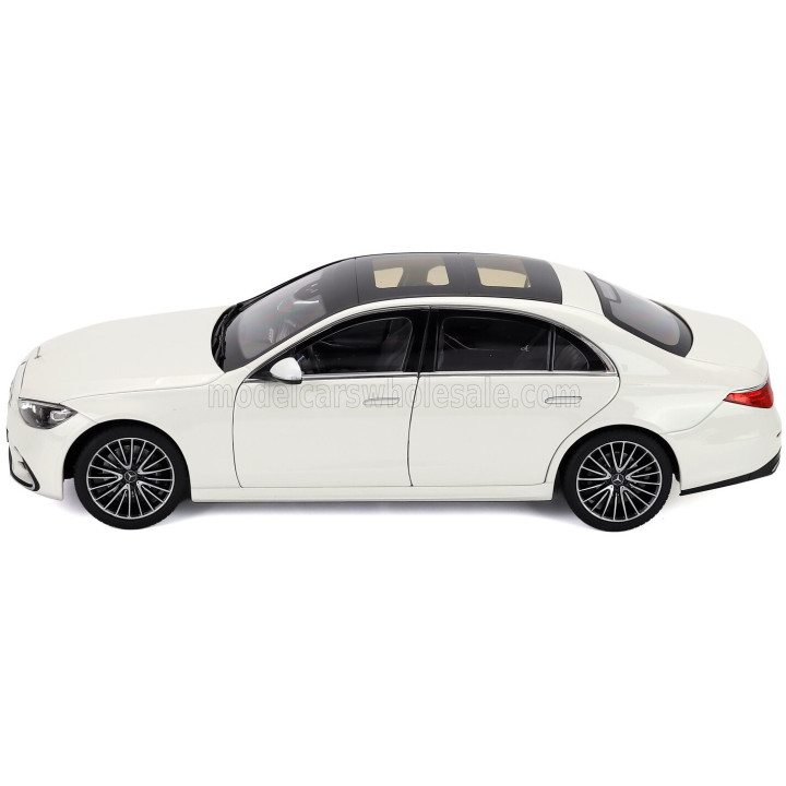 NOREV MERCEDES BENZ S-CLASS AMG LINE 2021 - WHITE 1/18