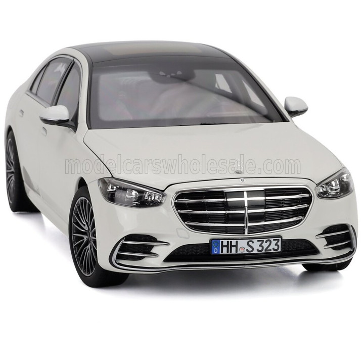 NOREV MERCEDES BENZ S-CLASS AMG LINE 2021 - WHITE 1/18
