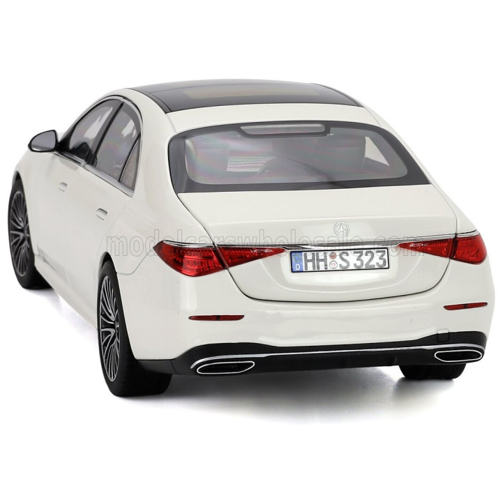 NOREV MERCEDES BENZ S-CLASS AMG LINE 2021 - WHITE 1/18