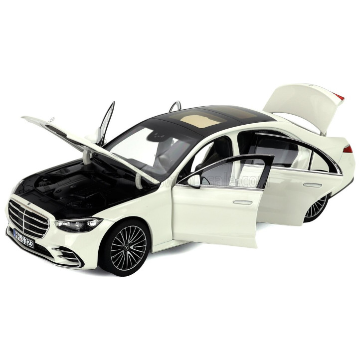NOREV MERCEDES BENZ S-CLASS AMG LINE 2021 - WHITE 1/18