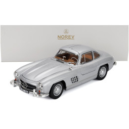 NOREV MERCEDES BENZ SL-CLASS 300SL COUPE GULLWING (W198) 1954 - SILVER 1/18