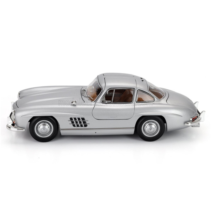 NOREV MERCEDES BENZ SL-CLASS 300SL COUPE GULLWING (W198) 1954 - SILVER 1/18