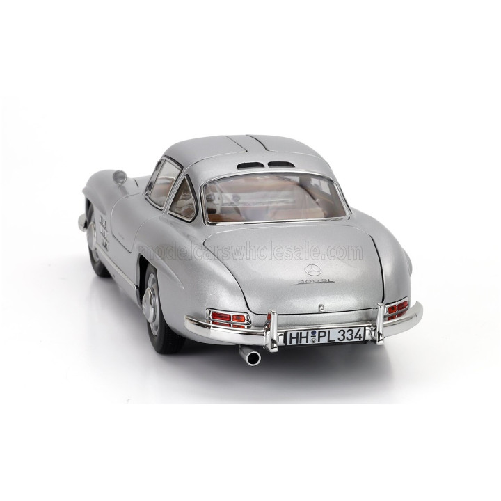 NOREV MERCEDES BENZ SL-CLASS 300SL COUPE GULLWING (W198) 1954 - SILVER 1/18