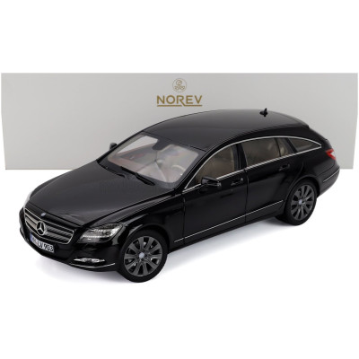 NOREV MERCEDES BENZ CLS-CLASS SHOOTING BRAKE 2011 - OBSIDIAN BLACK MET 1/18