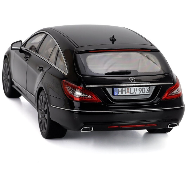 NOREV MERCEDES BENZ CLS-CLASS SHOOTING BRAKE 2011 - OBSIDIAN BLACK MET 1/18