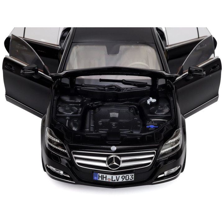 NOREV MERCEDES BENZ CLS-CLASS SHOOTING BRAKE 2011 - OBSIDIAN BLACK MET 1/18