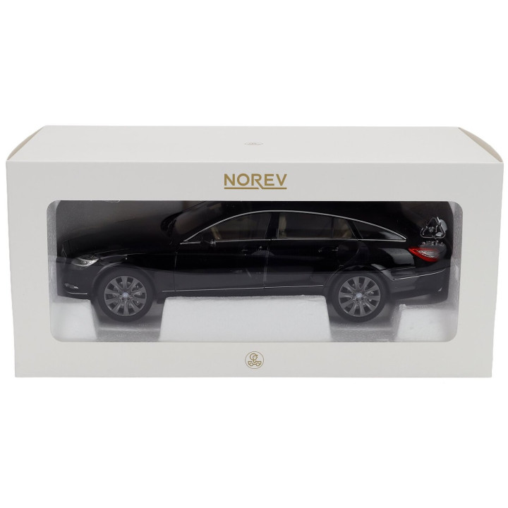 NOREV MERCEDES BENZ CLS-CLASS SHOOTING BRAKE 2011 - OBSIDIAN BLACK MET 1/18