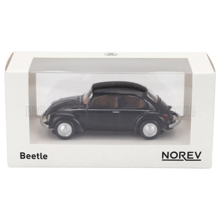 NOREV VOLKSWAGEN COCCINELLE BEETLE 1973 - BLACK 1/43