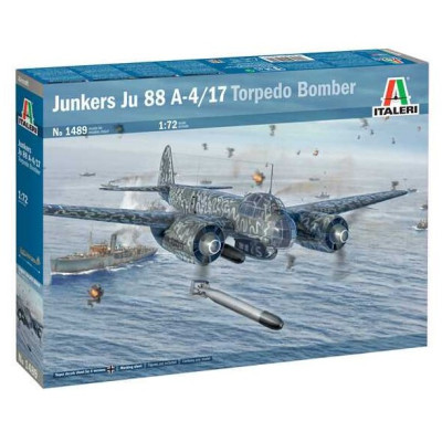 Model Kit letadlo 1489 - Junkers Ju 88 A-17 Torpedo Bomber (1:72)