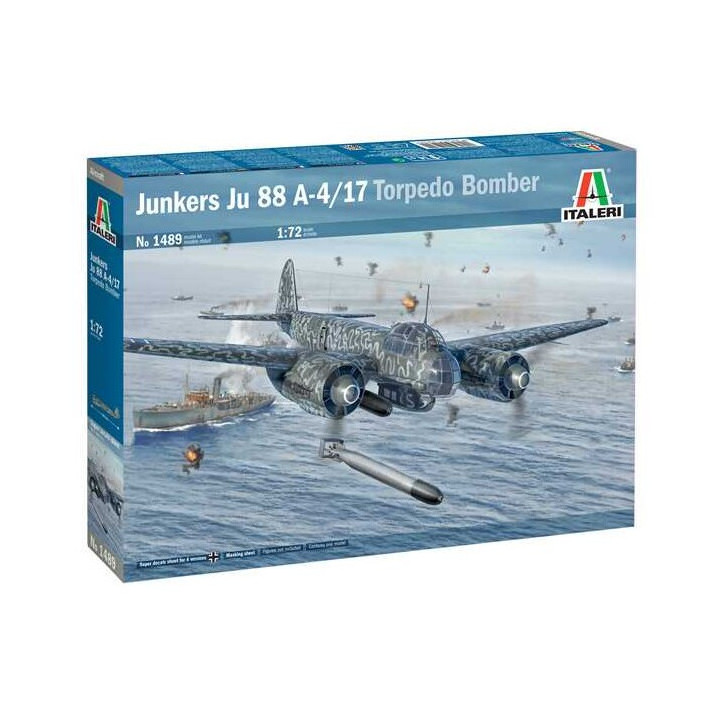 Model Kit letadlo 1489 - Junkers Ju 88 A-17 Torpedo Bomber (1:72)