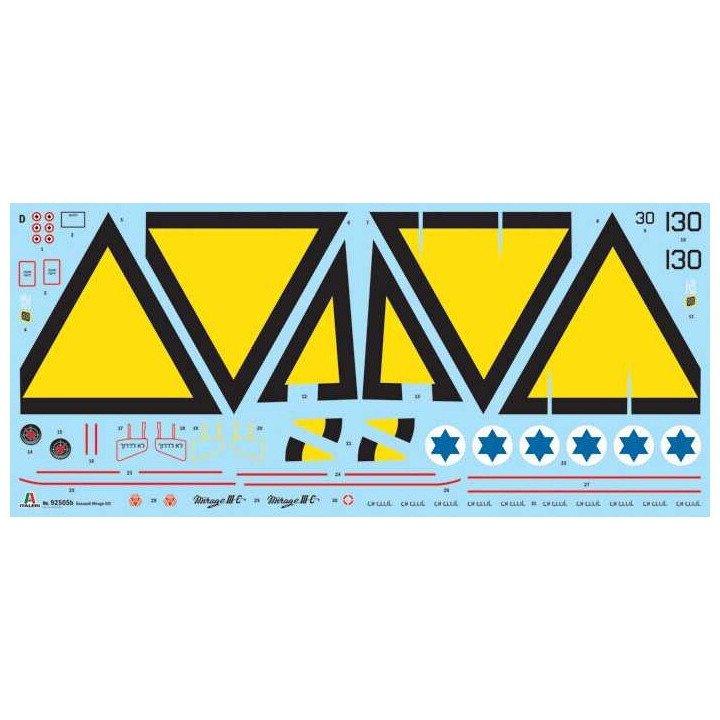 Model Kit letadlo 92505 - Mirage IIIC (1:32)