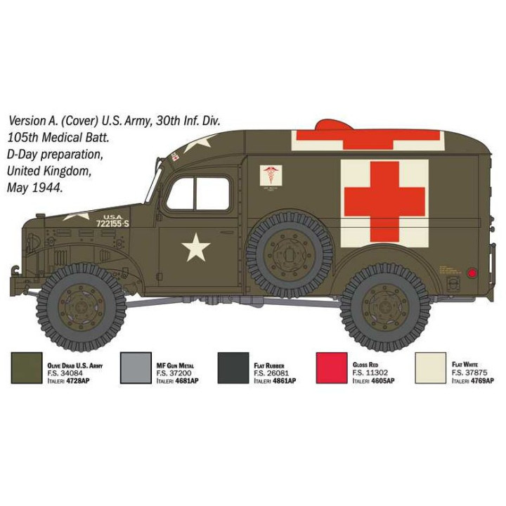 Model Kit military 90226 - Dodge WC54 Ambulance (1:35)