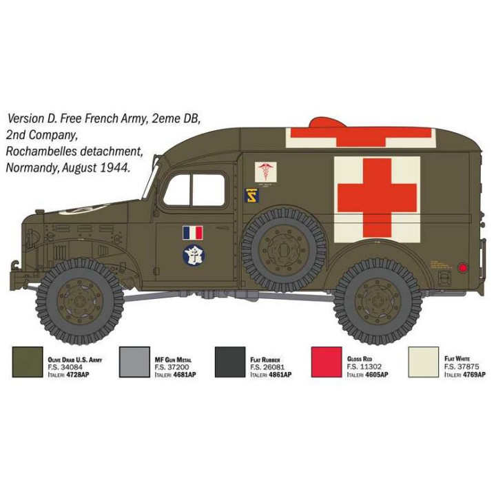 Model Kit military 90226 - Dodge WC54 Ambulance (1:35)