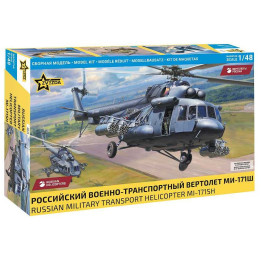 Model Kit vrtulník 4835 - Soviet helicopter MI-171SH (1:48)