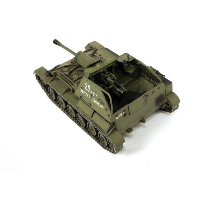 Model Kit military 5080 - Soviet self-propelled gun SU-76M (1:72)