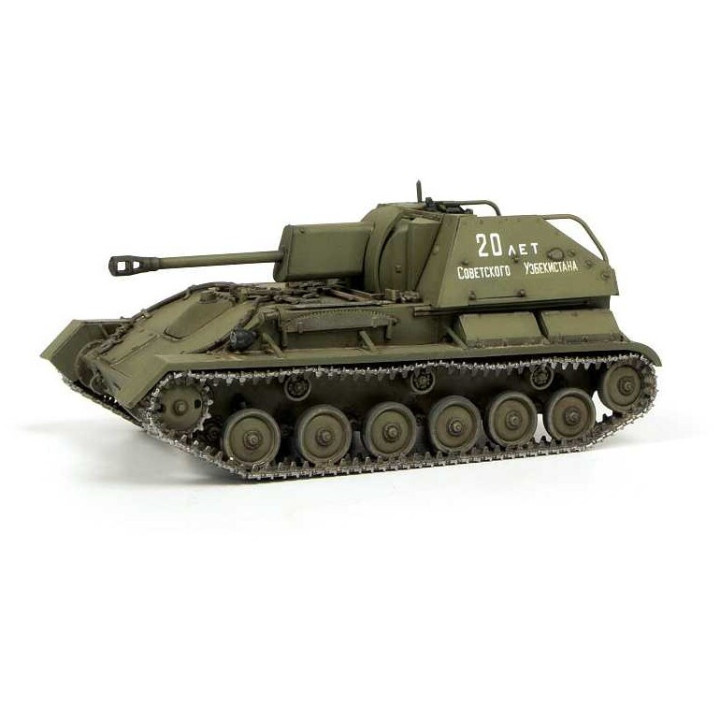 Model Kit military 5080 - Soviet self-propelled gun SU-76M (1:72)
