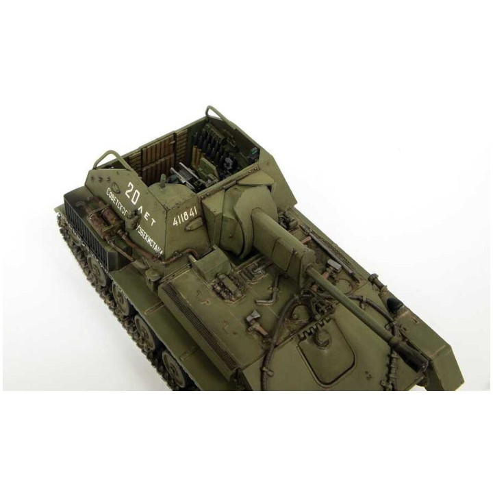 Model Kit military 5080 - Soviet self-propelled gun SU-76M (1:72)