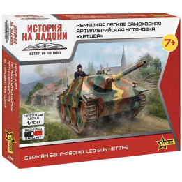Snap Kit military 6298 - German light tank destroyer Hetzer (1:100)