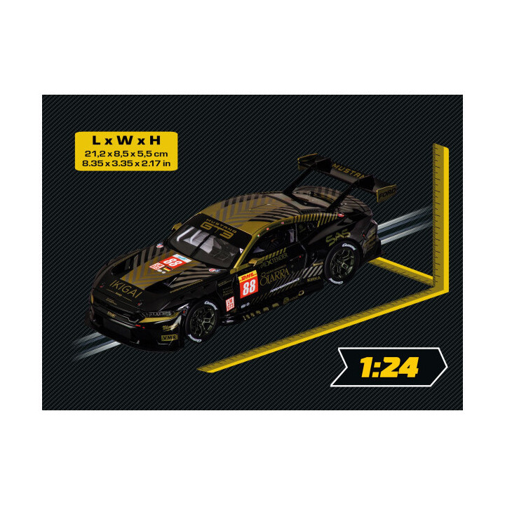 Auto Carrera D124 - 24006 Ford Mustang GT3 "No.88"